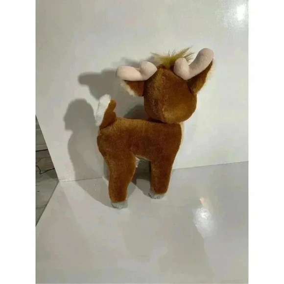 Applause Red Nosed Reindeer Plush Stuffed animal Small - Picture 4 of 12